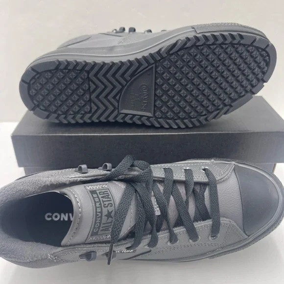 Converse Men’s
CTAS MALDEN STREET BOOT MID DARK MATTER/BLACK/BLOODSTONE Sneakers - Picture 3 of 16